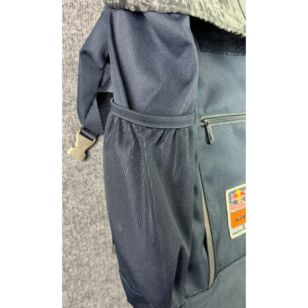 Red Bull KTM Racing Team Blue Backpack with Pockets Drawstring - RARE*